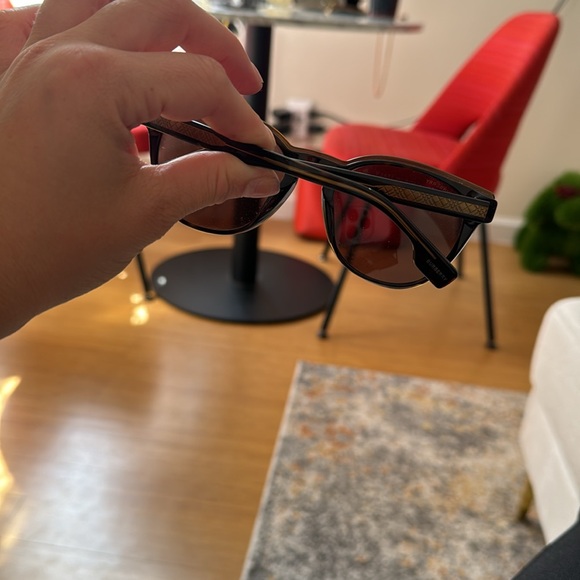 HOST PICK!!!!!! BURBERRY BE 4310 - 385173 TOP TRANSP GREY ON DARK AVANA - Picture 12 of 13